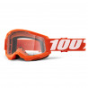 Masque 100% - Strata 2 - Orange - Clear Lens