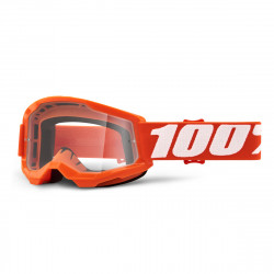 Masque 100% - Strata 2 Youth - Orange - Clear Lens