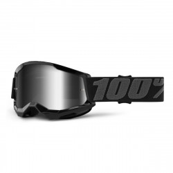 Masque 100% - Strata 2 Youth - Black - Mirror Silver Lens