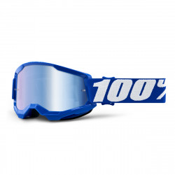 Masque 100% - Strata 2 Youth - Blue - Mirror Blue Lens