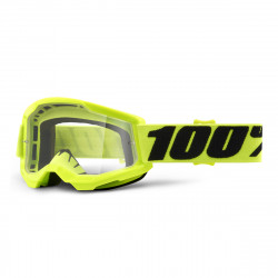 Masque 100% - Strata 2 Youth - Yellow - Clear Lens