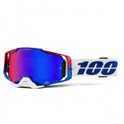 Masque 100% - Armega - Genesis - HiPER Blue/Red Mirror lens