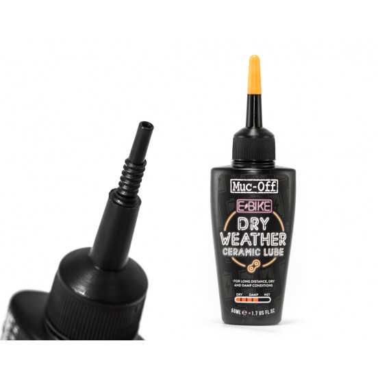 Lubrifiant chaine conditions sèches pour Ebike 50ml Lubrifiant chaine conditions sèches pour Ebike 50ml