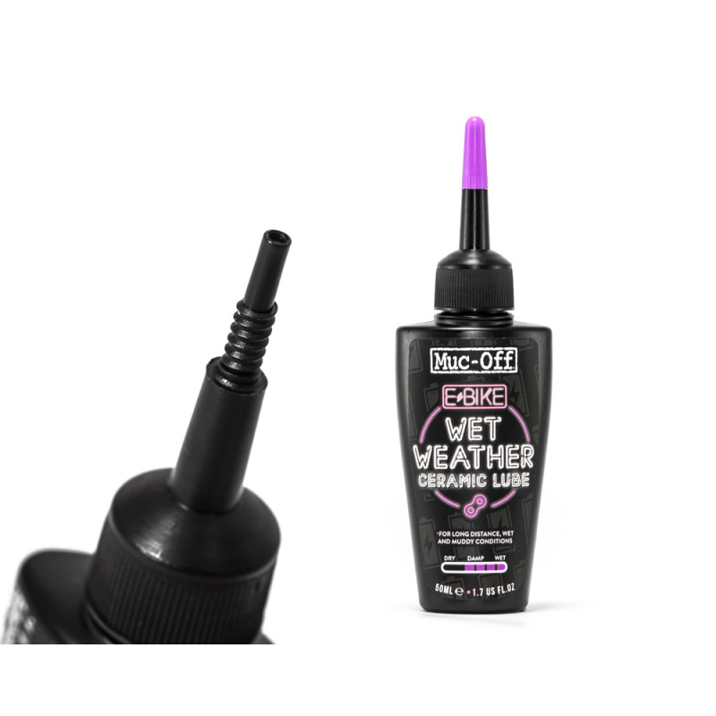Lubrifiant chaine conditions humides pour Ebike 50ml