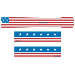 Sticker de cadre American Flag Color (SUR COMMANDE)