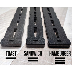 Mousse Huck Norris Meganorris Sandwich