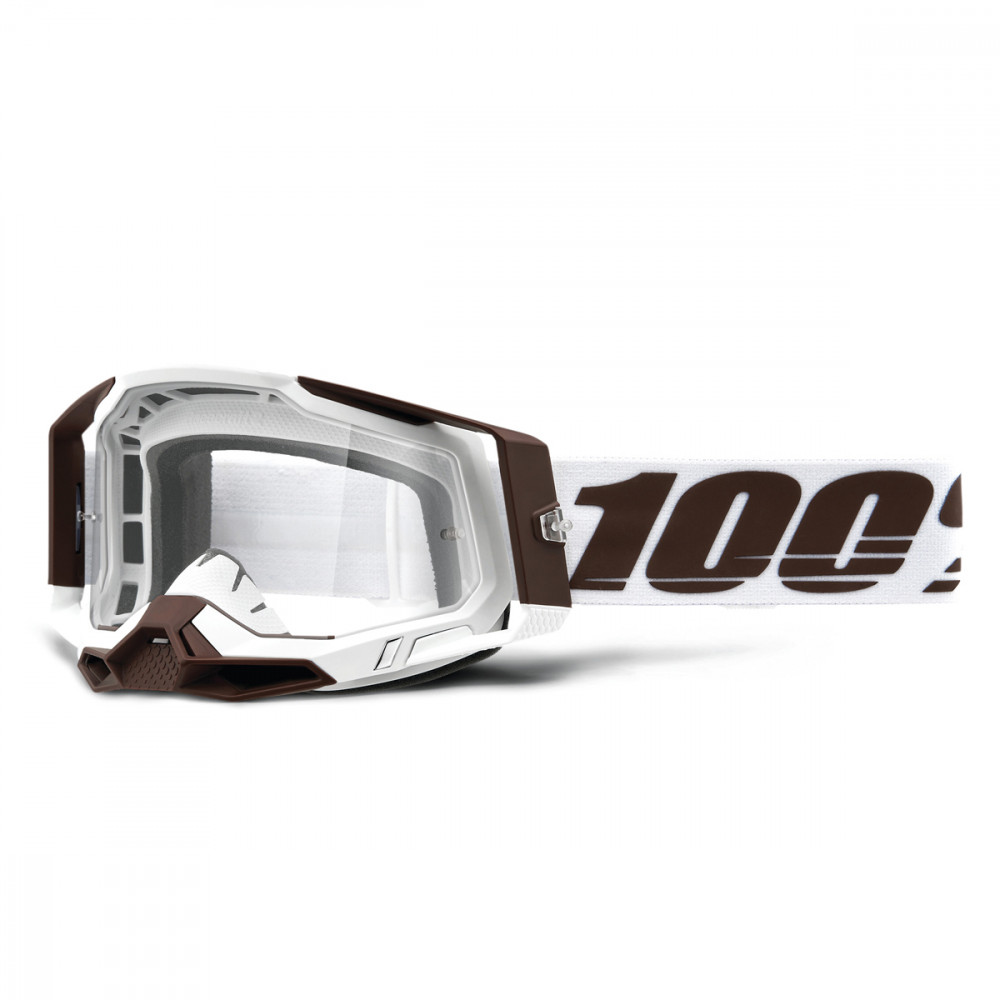 Masque 100% - Racecraft 2 - Snowbird - Clear Lens