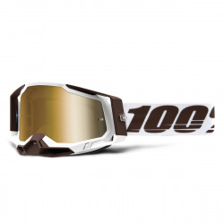 Masque 100% - Racecraft 2 - Snowbird - True Gold