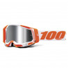 Masque 100% - Racecraft 2 - Orange - Mirror Silver Flash