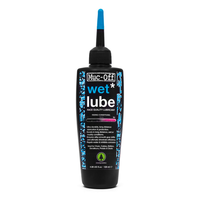 Lubrifiant pour chaines MUC-OFF - Wet Lube 120ml