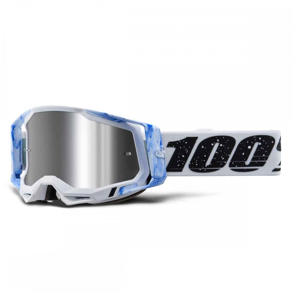 Masque 100% - Racecraft 2 - Mixos - Mirror silver flash