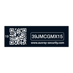 Sticker de marquage antivol ICA BIKE