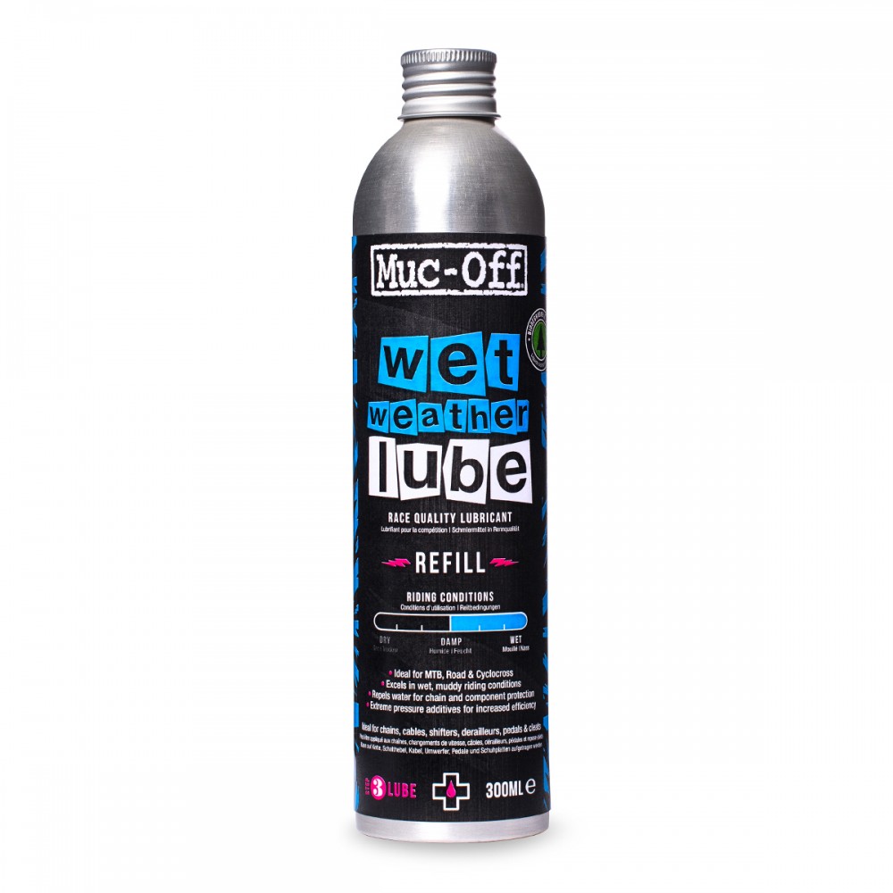 Lubrifiant pour chaines MUC-OFF - Wet Lube 300ml