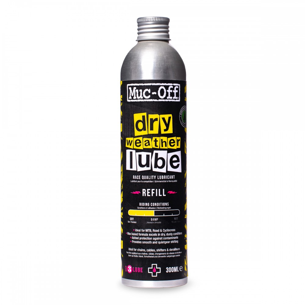 Lubrifiant pour chaines MUC-OFF - Dry Lube 300ml