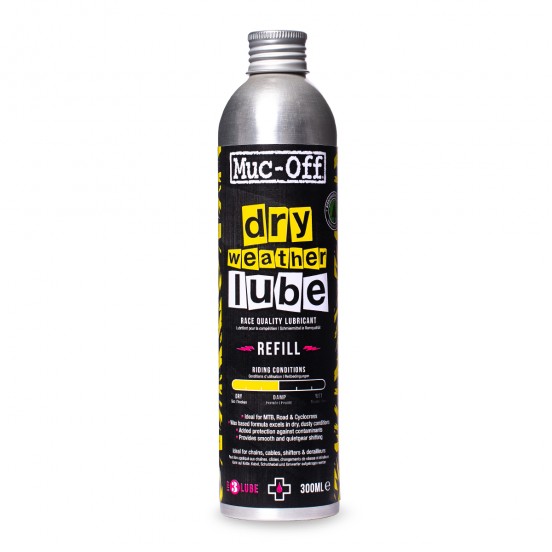 Lubrifiant pour chaines MUC-OFF - Dry Lube 300ml