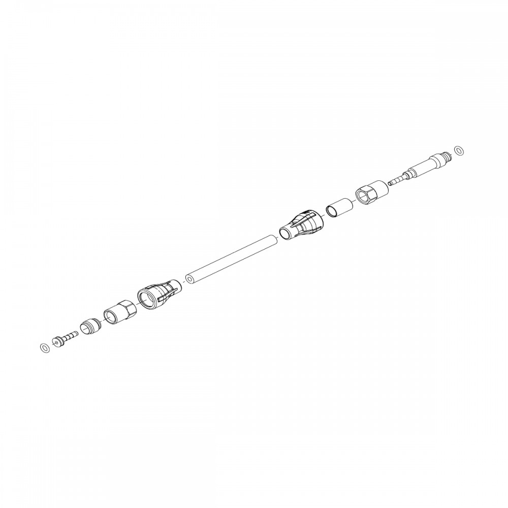 Frein à disque FORMULA - CURA X /CURA /CURA 4 - Kit durite kevlar 200cm