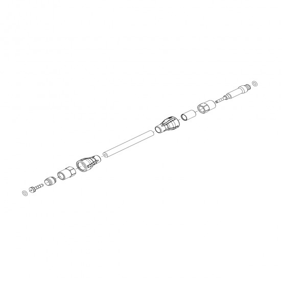 Frein à disque FORMULA - CURA X /CURA /CURA 4 - Kit durite kevlar 200cm