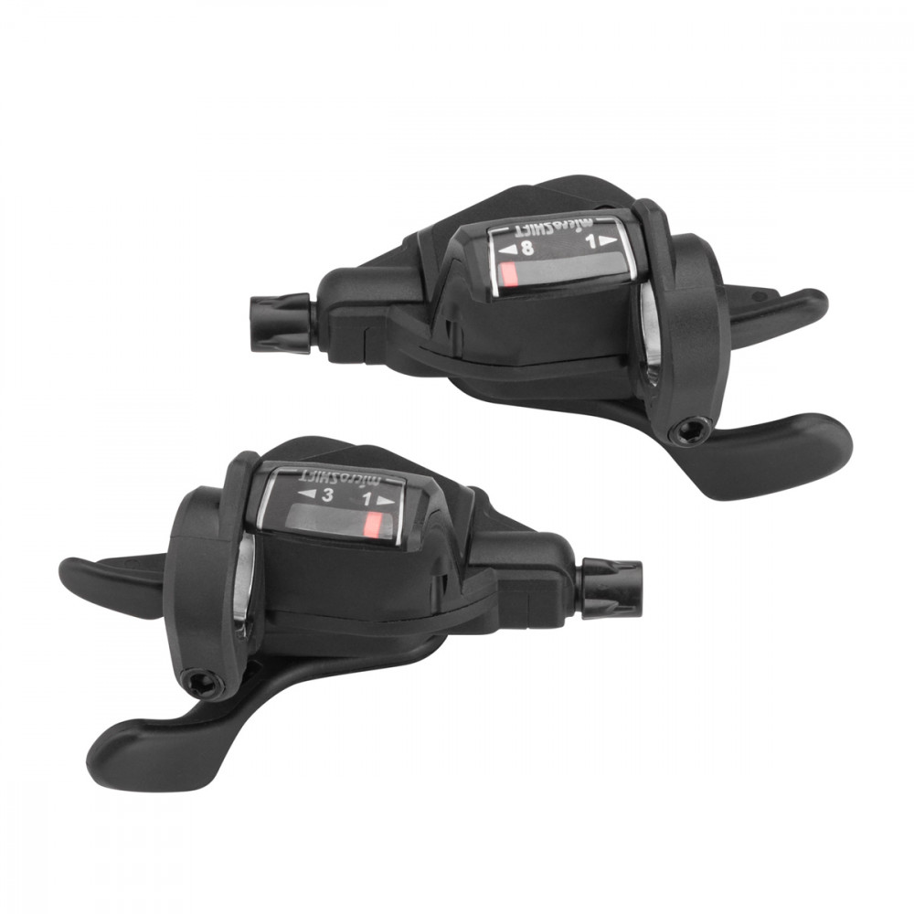 Paire de manettes MICROSHIFT - Mezzo Thumb Tap 3 x 8V