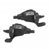 Paire de manettes MICROSHIFT - Mezzo Thumb Tap 3 x 8V