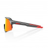 Solaire 100% - S3 - Matte Gunmetal / HiPER Red Multilayer Mirror