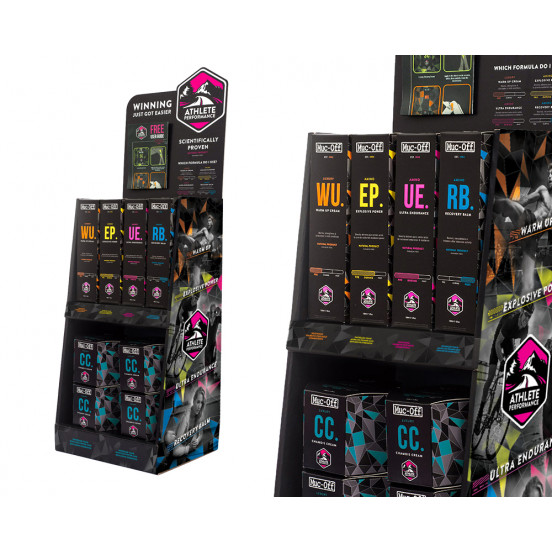 Stand de présentation Athlete Performance