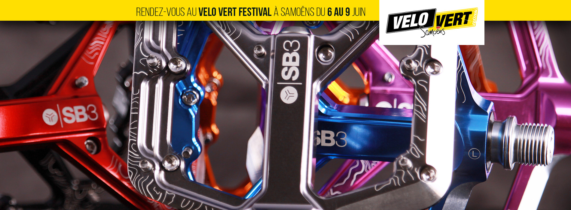 SB3 NOUVELLES PÉDALES